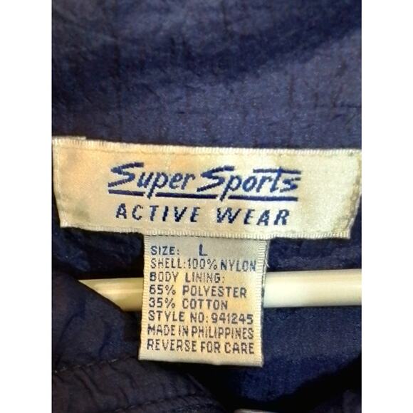 Super Sports navy and floral jacket - Picture 7 of 7